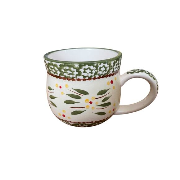 Set of 3 Temp-tations Old World Green 12 oz Mugs - Picture 8 of 12